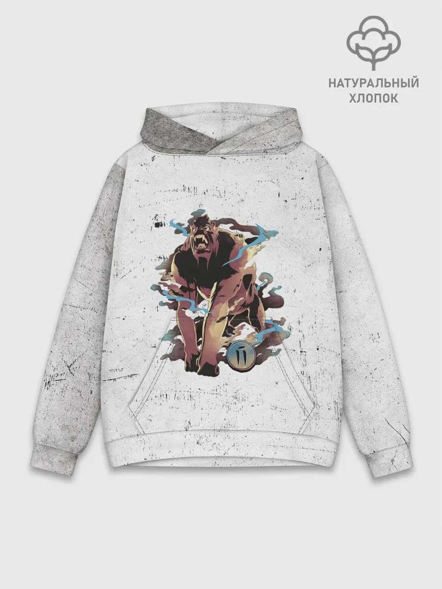 Худи мужской база хлопок / Гнев смертных грехов