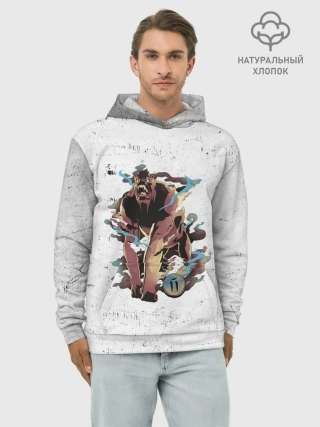 Худи мужской база хлопок / Гнев смертных грехов