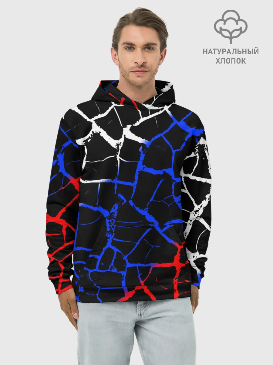 Худи мужской база хлопок / Россия.