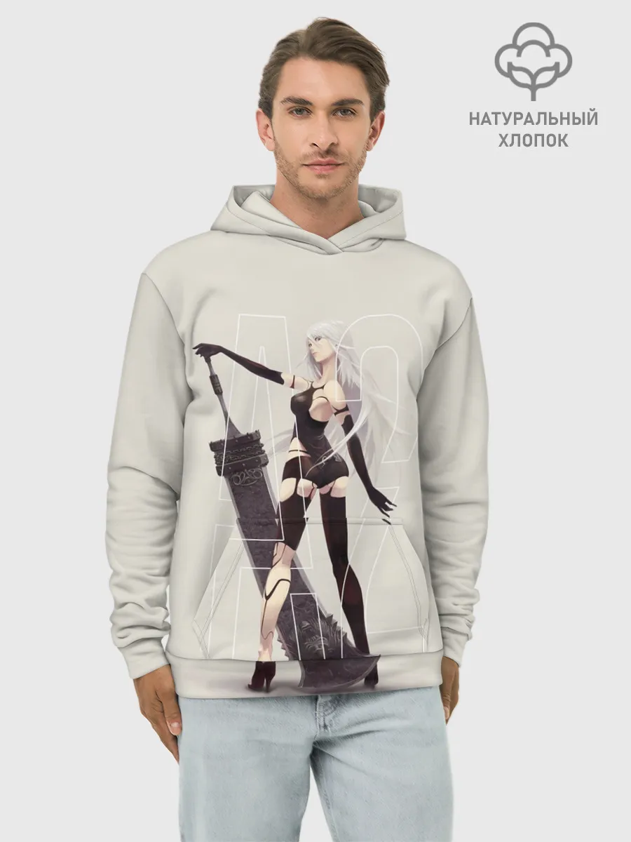 Худи мужской база хлопок / A2