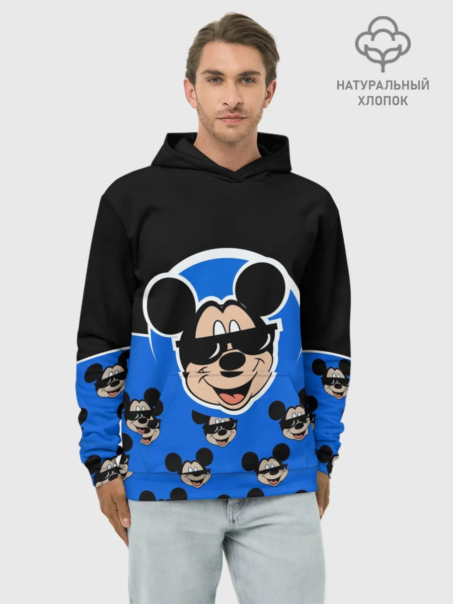 Худи мужской база хлопок / Disney.Микки Маус