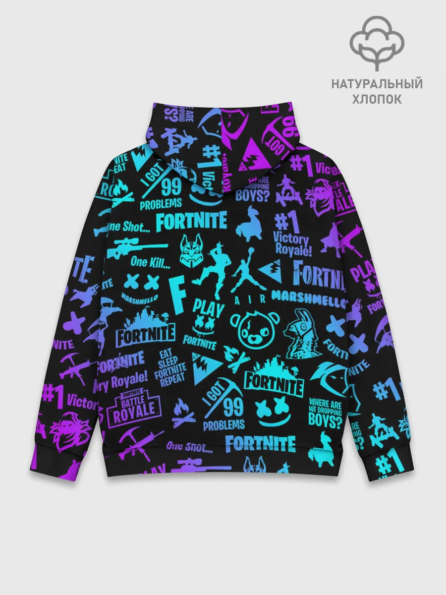 Худи мужской база хлопок / FORTNITE