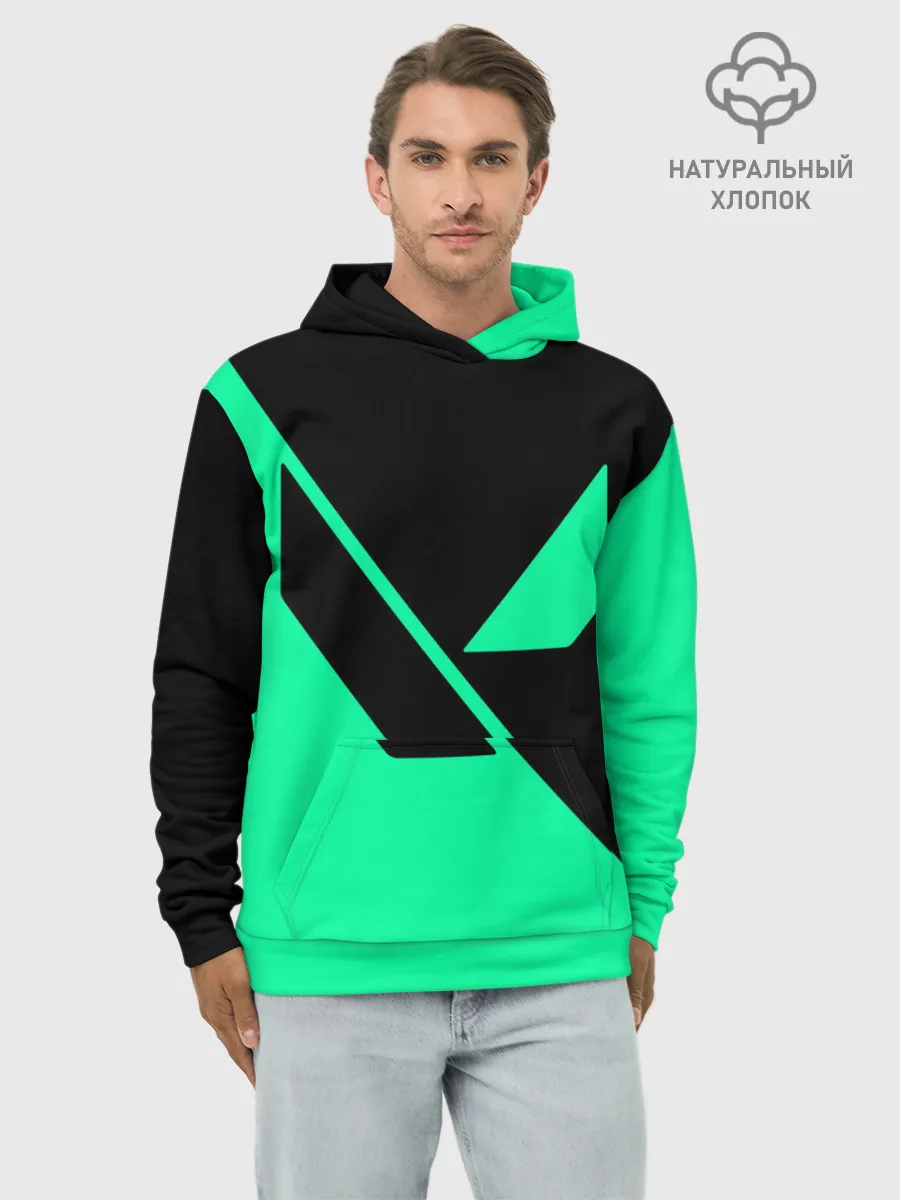 Худи мужской база хлопок / VALORANT