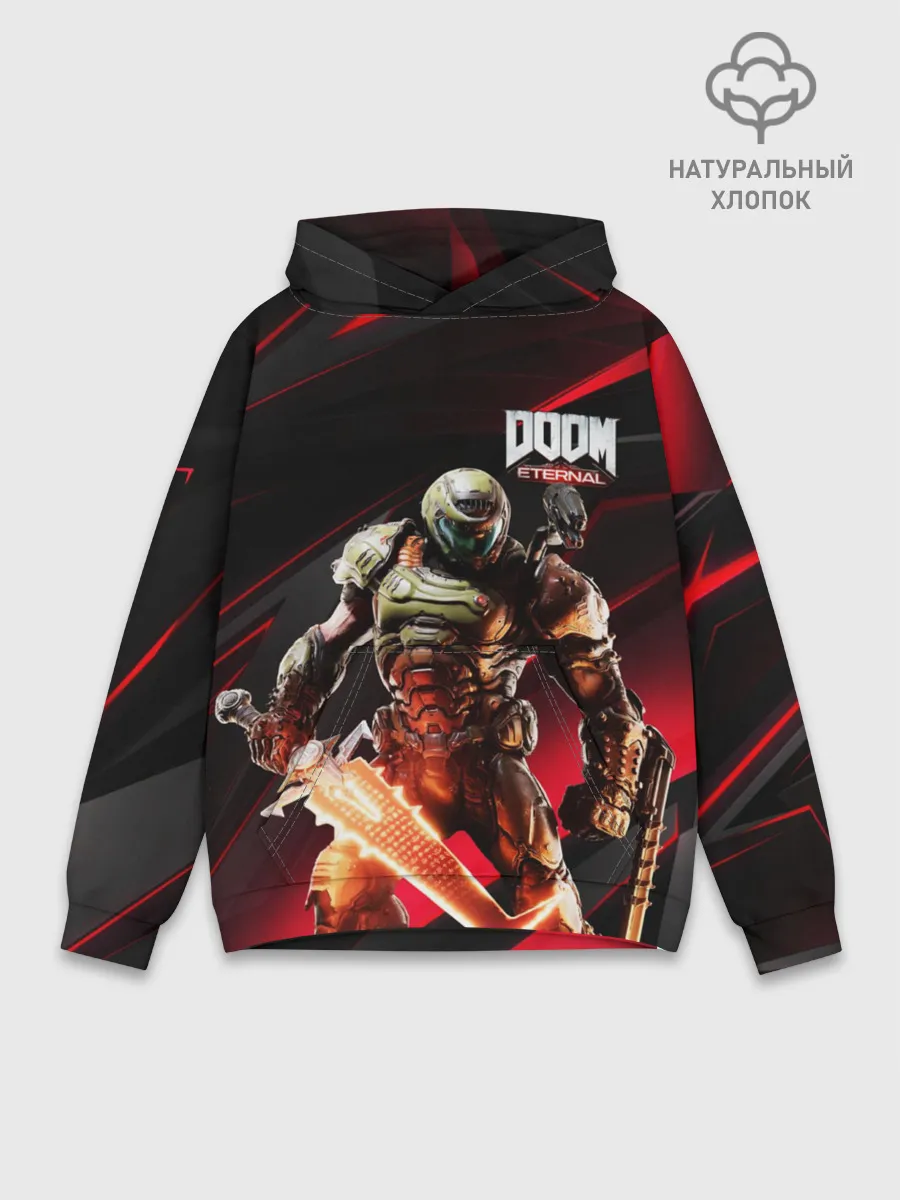 Худи мужской база хлопок / Doom | Eternal