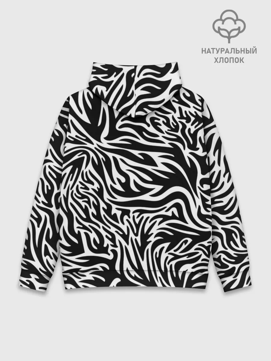 Худи мужской база хлопок / Мудрая Панда