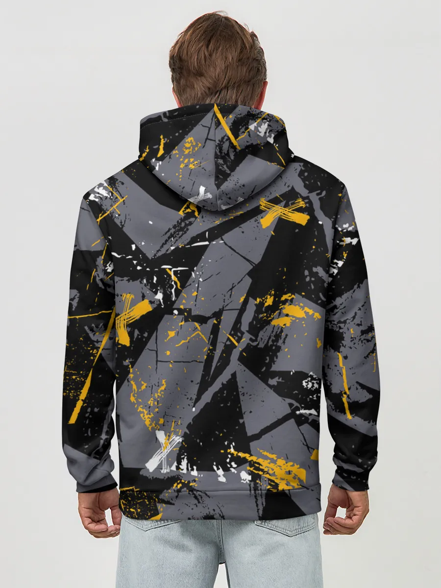 Худи мужской база хлопок / Спортивный стиль