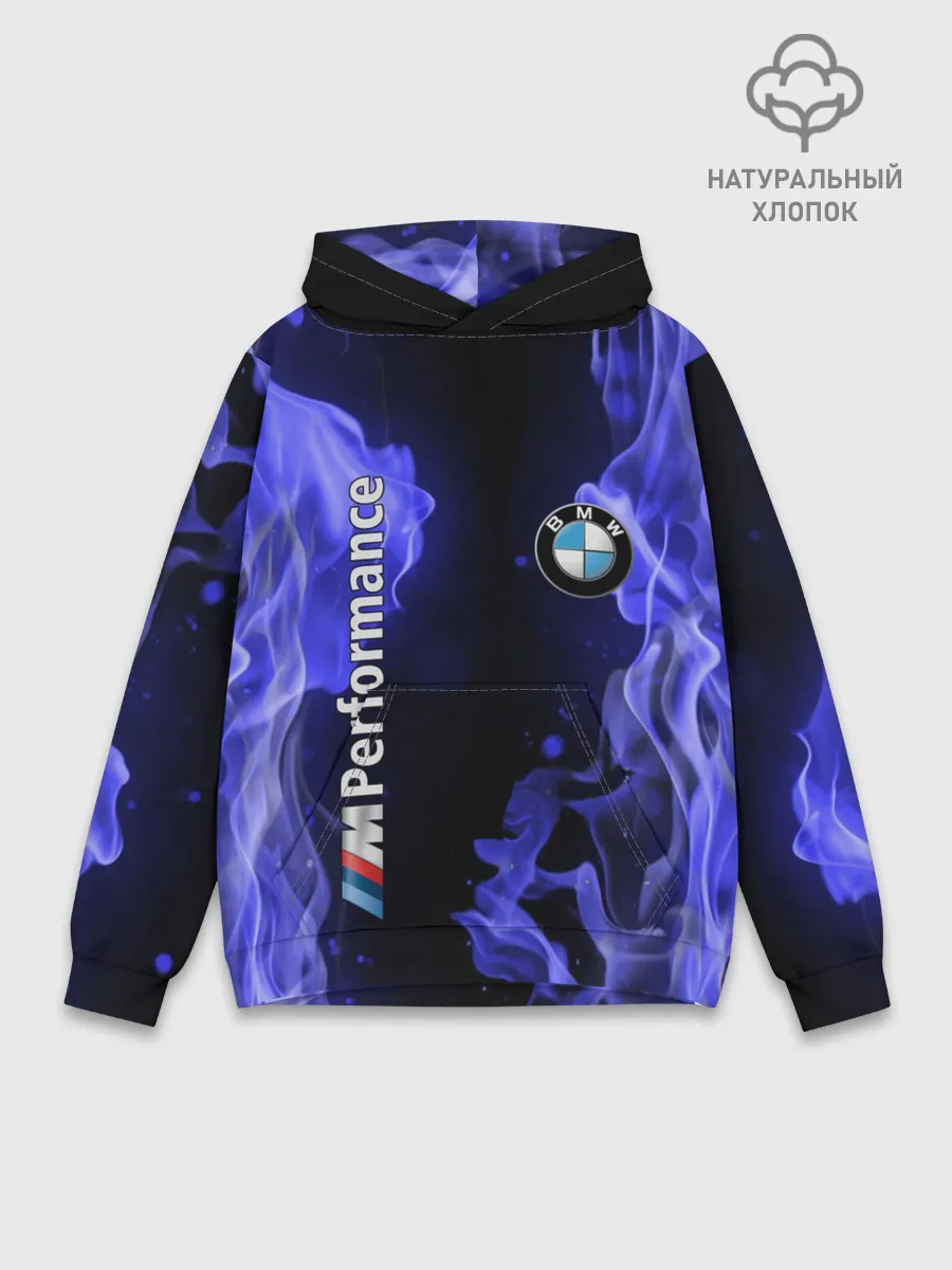 Худи мужской база хлопок / BMW