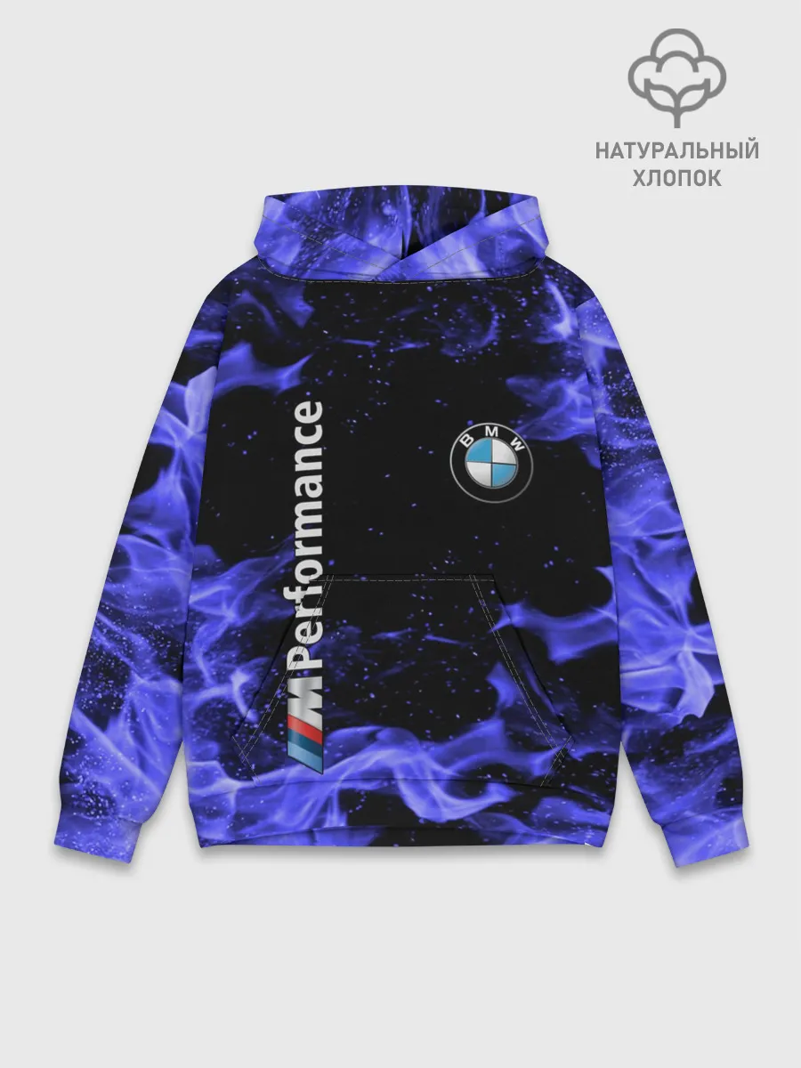Худи мужской база хлопок / BMW