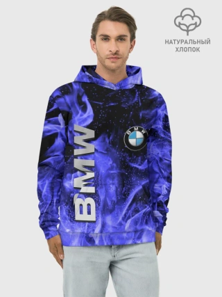 Худи мужской база хлопок / BMW