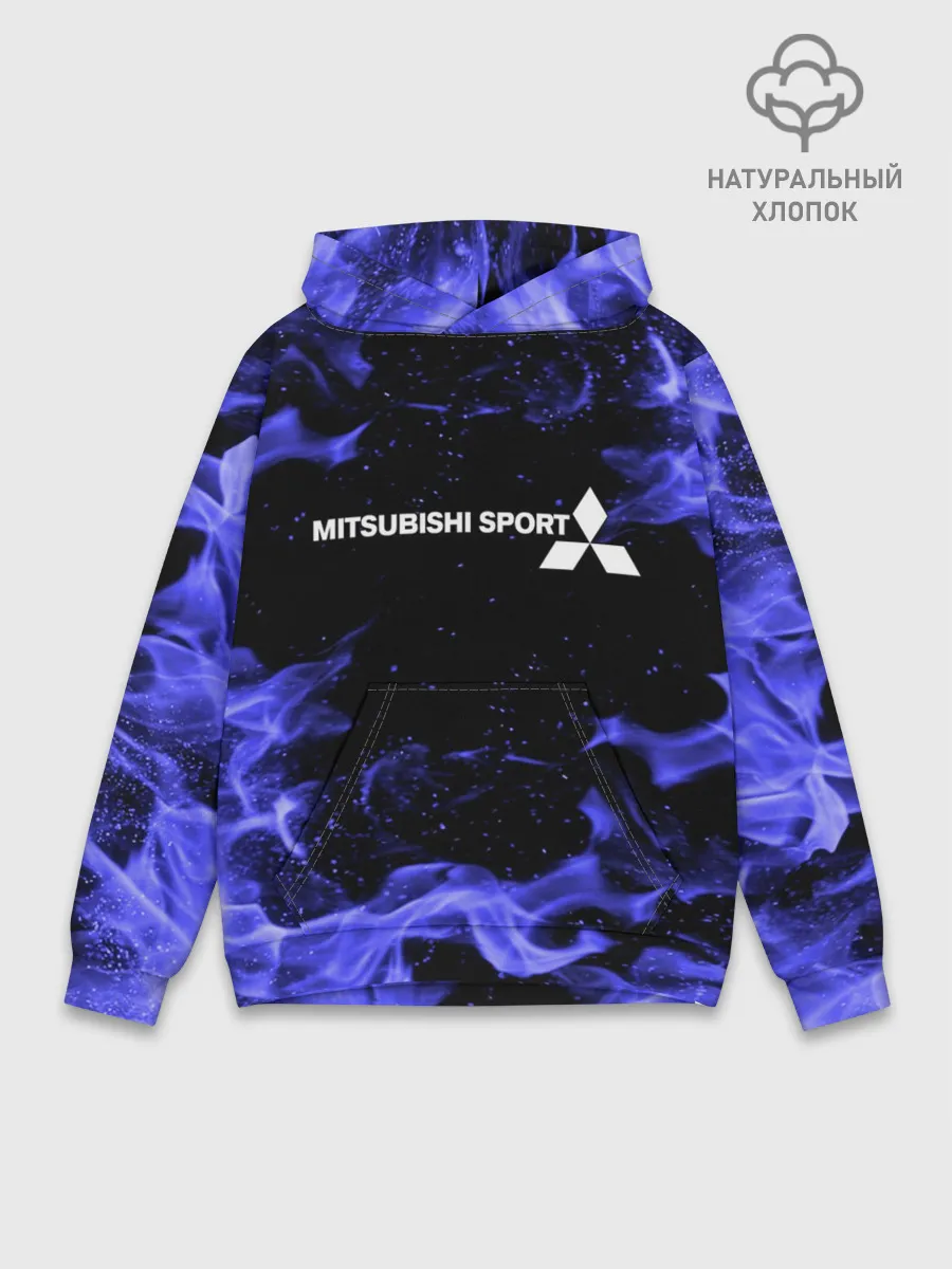 Худи мужской база хлопок / MITSUBISHI
