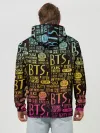Худи мужской база хлопок / BTS