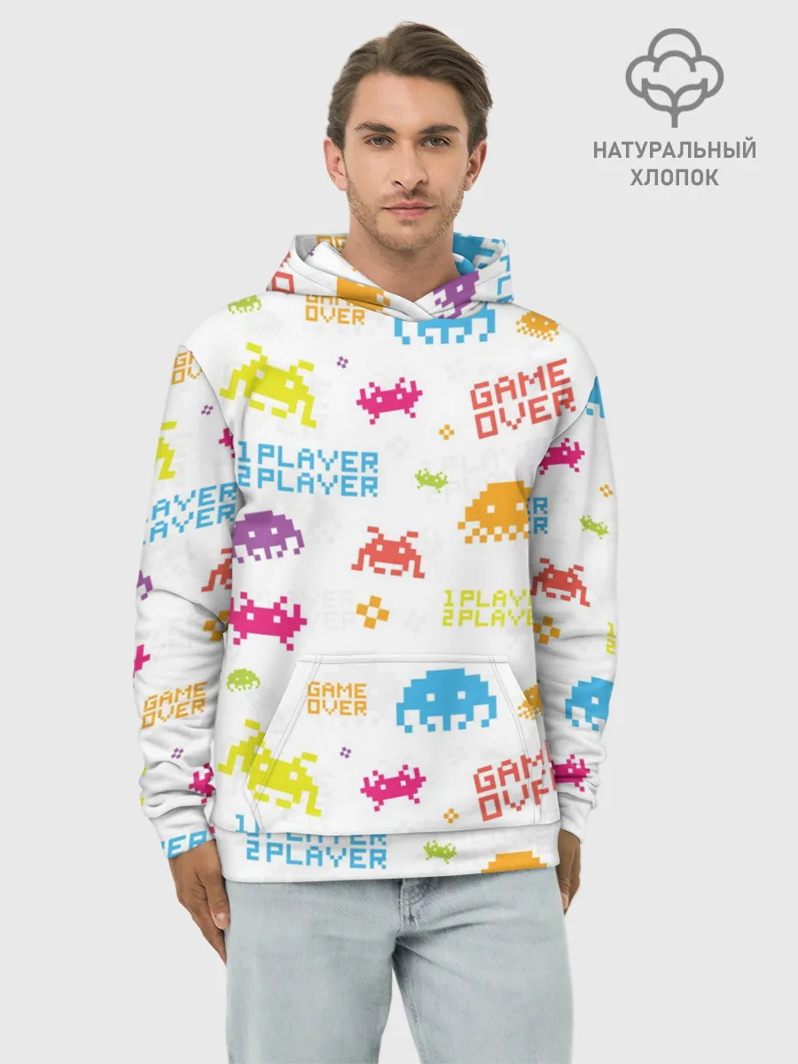 Худи мужской база хлопок / Players