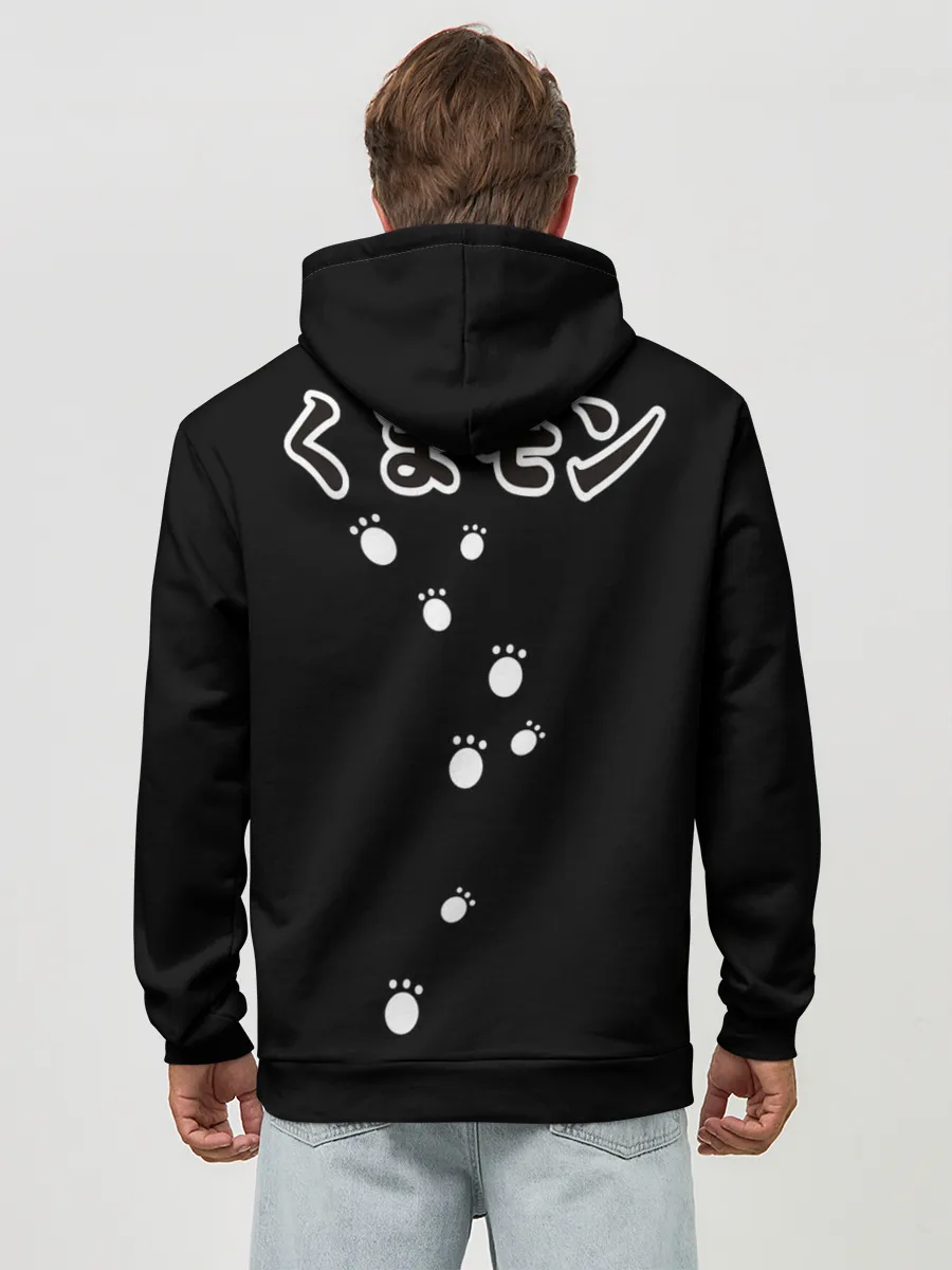 Худи мужской база хлопок / Kumamon сидит