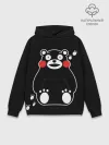 Худи мужской база хлопок / Kumamon сидит
