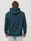 Худи мужской база хлопок / Batman pattern