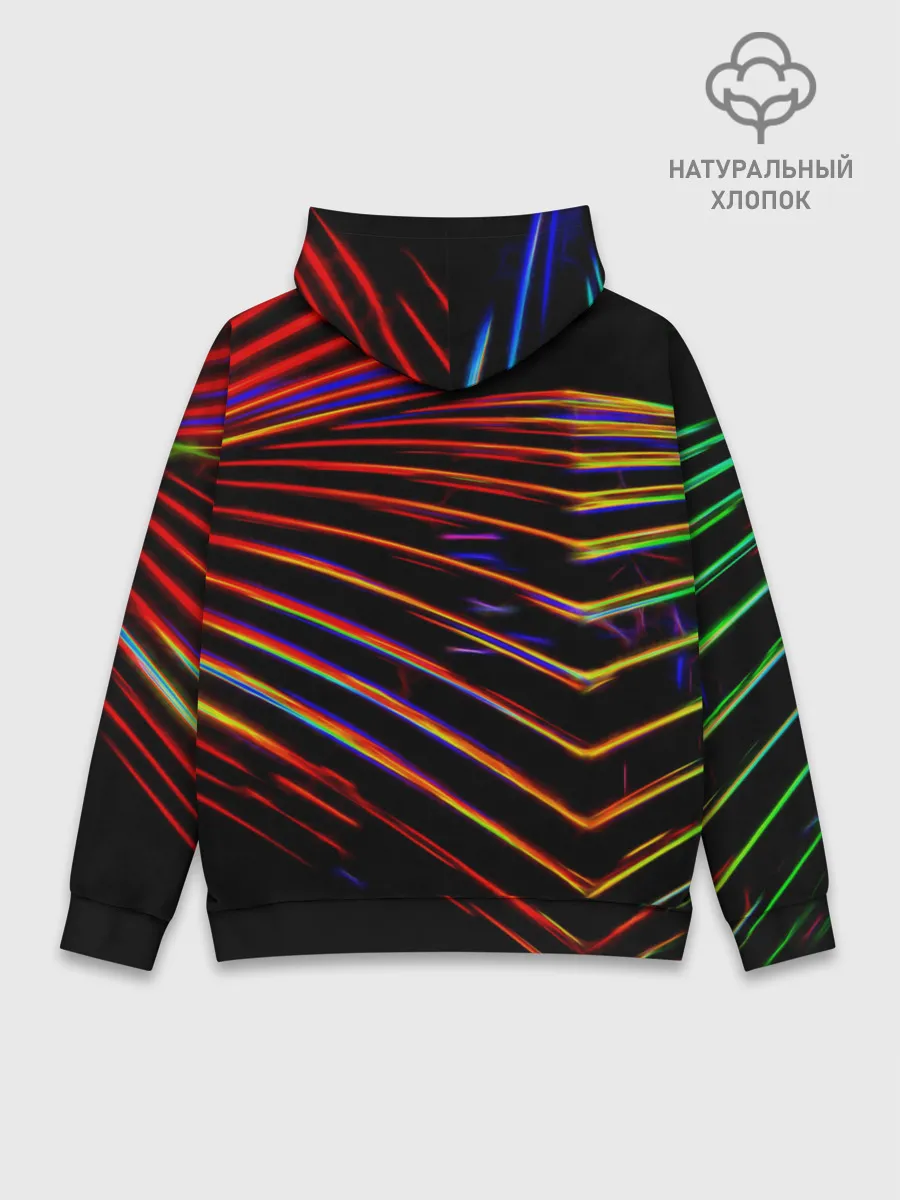 Худи мужской база хлопок / STRIPES COLOR