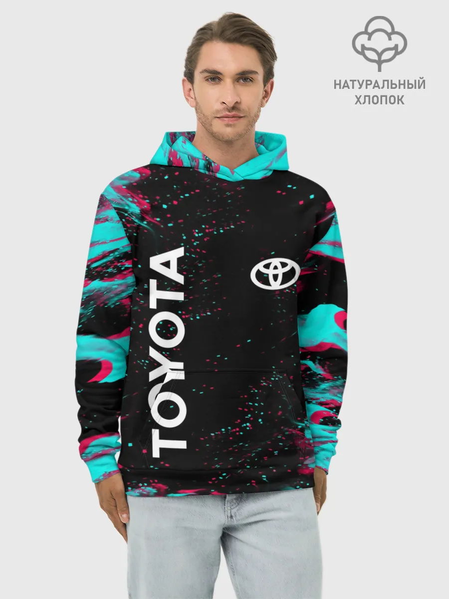 Худи мужской база хлопок / TOYOTA
