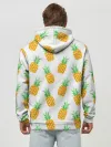 Худи мужской база хлопок / Ананасы.