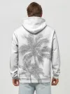 Худи мужской база хлопок / Пальмы над головой