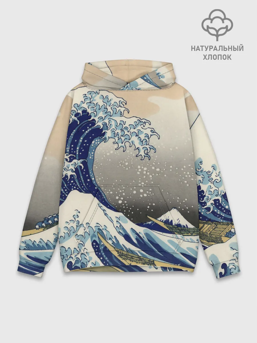 Худи мужской база хлопок / ЯПОНСКАЯ КАРТИНА