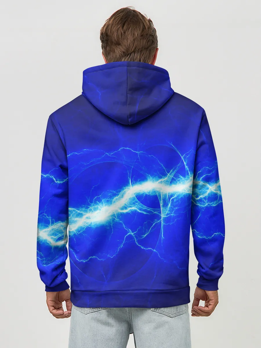 Худи мужской база хлопок / ELECTRIX