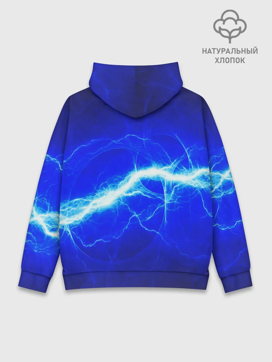 Худи мужской база хлопок / ELECTRIX