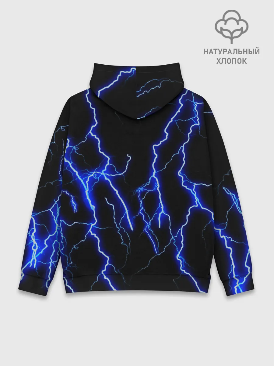 Худи мужской база хлопок / МОЛНИИ