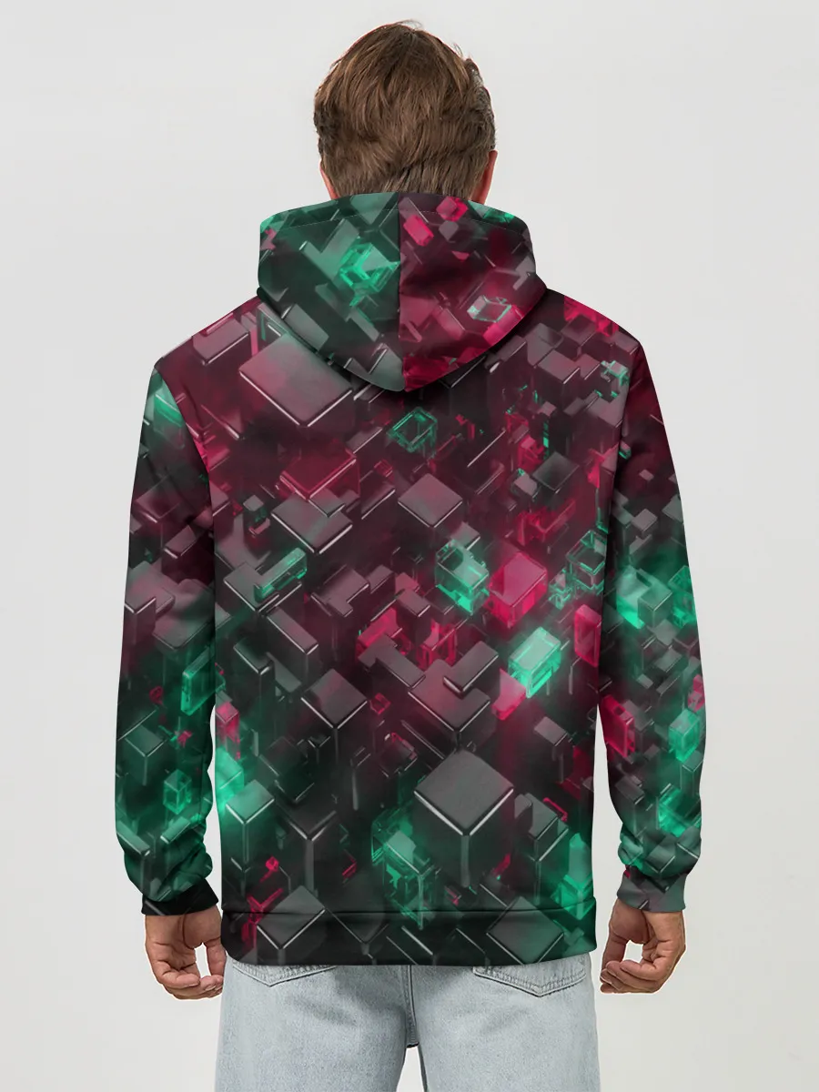 Худи мужской база хлопок / ABSTRACTION