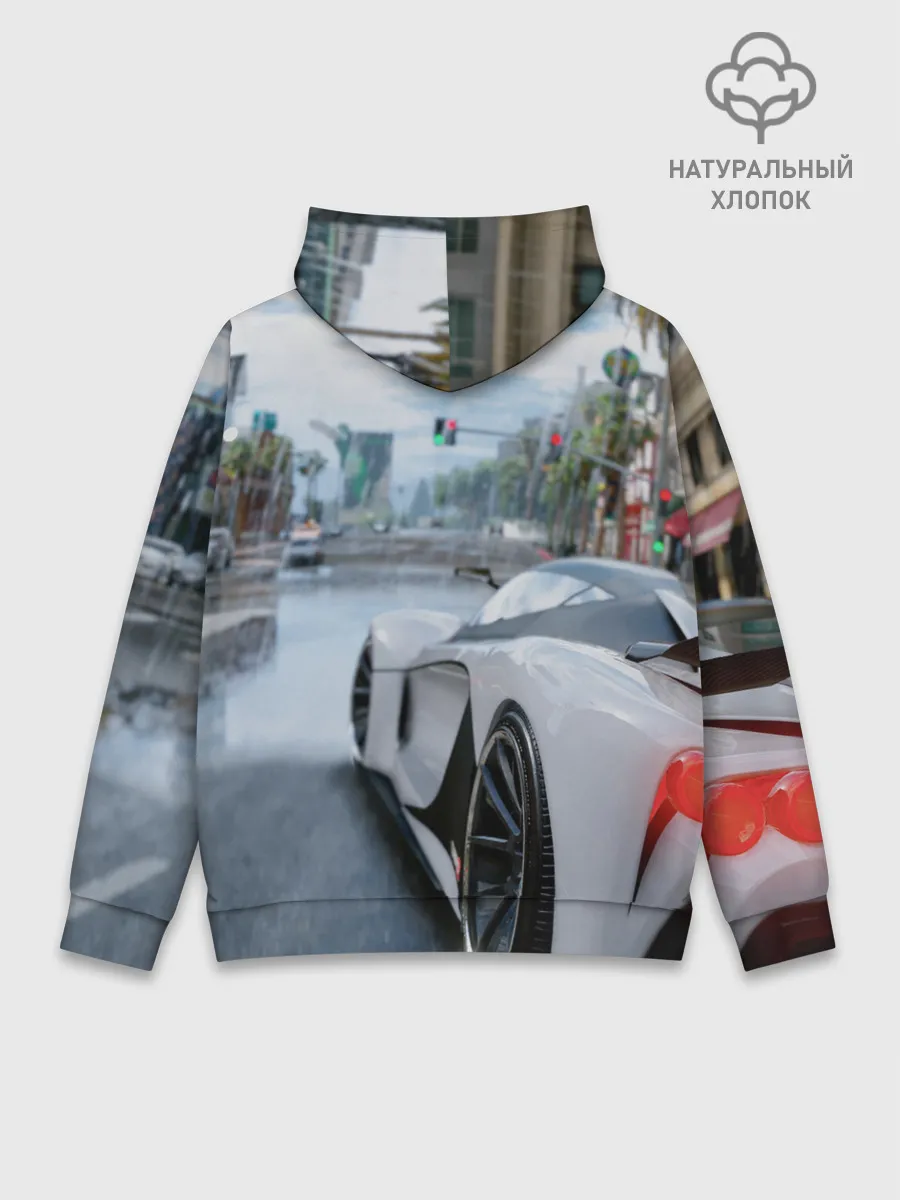 Худи мужской база хлопок / Vice city