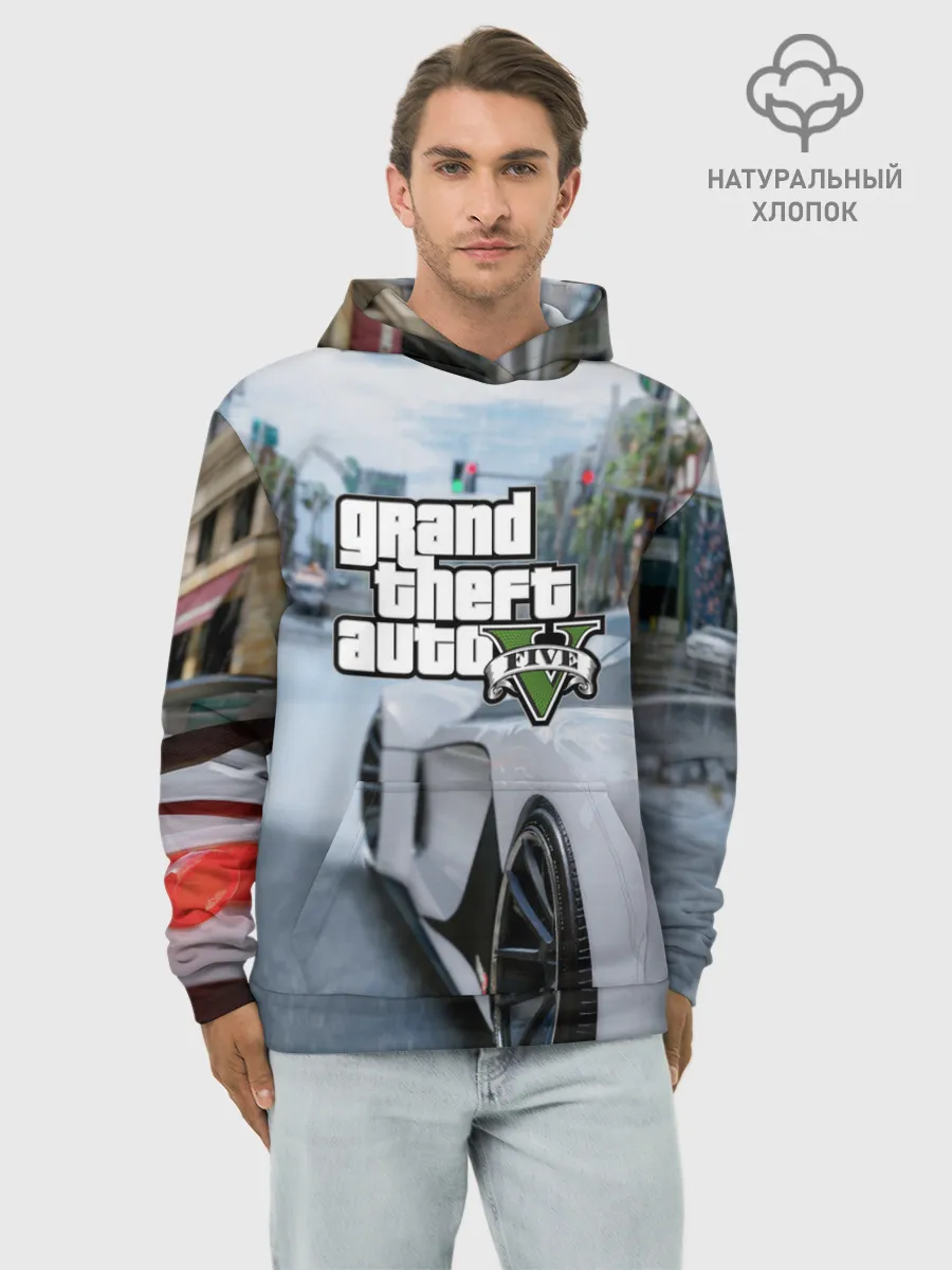 Худи мужской база хлопок / GTA V