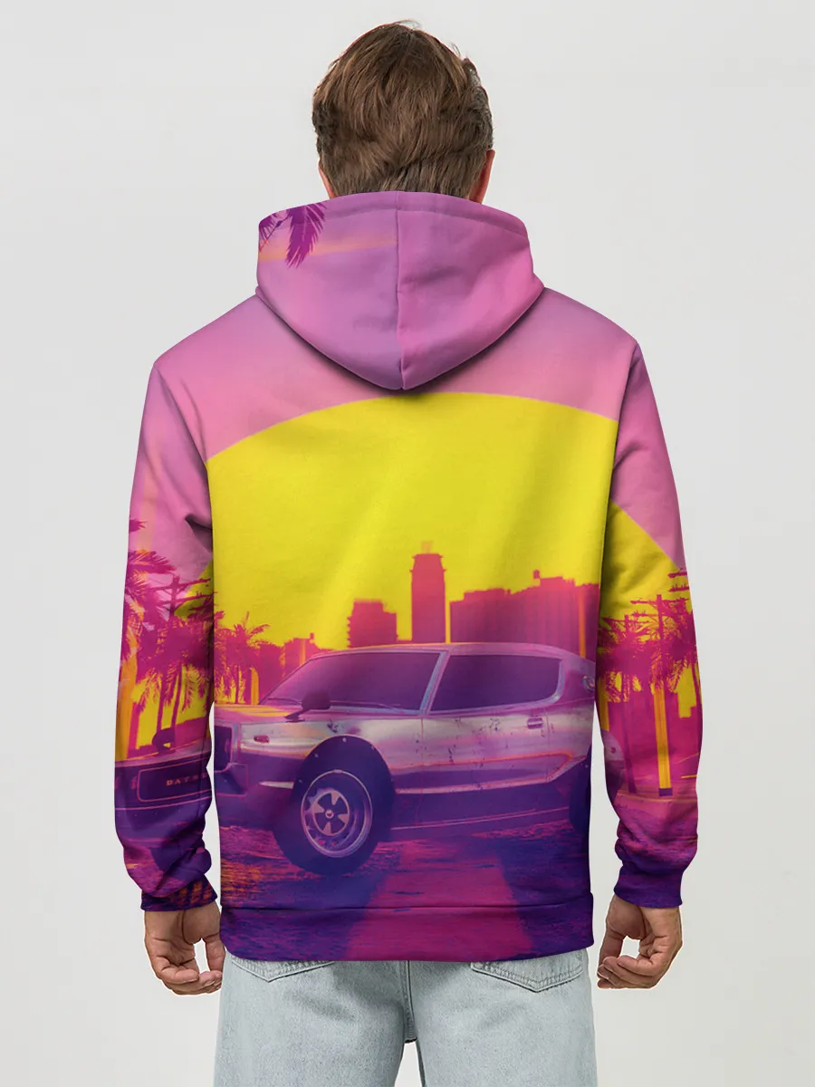 Худи мужской база хлопок / GTA Vice city