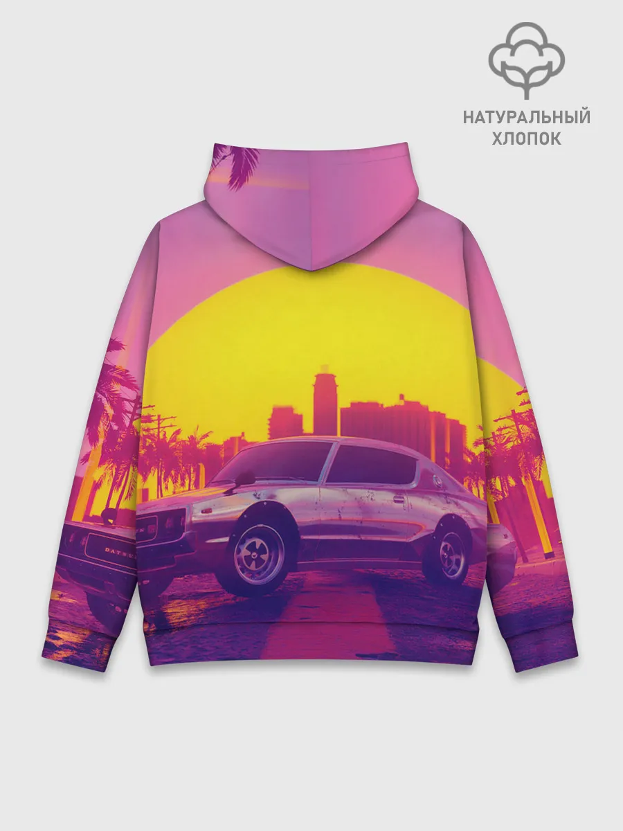 Худи мужской база хлопок / GTA Vice city