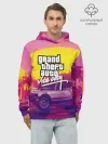 Худи мужской база хлопок / GTA Vice city