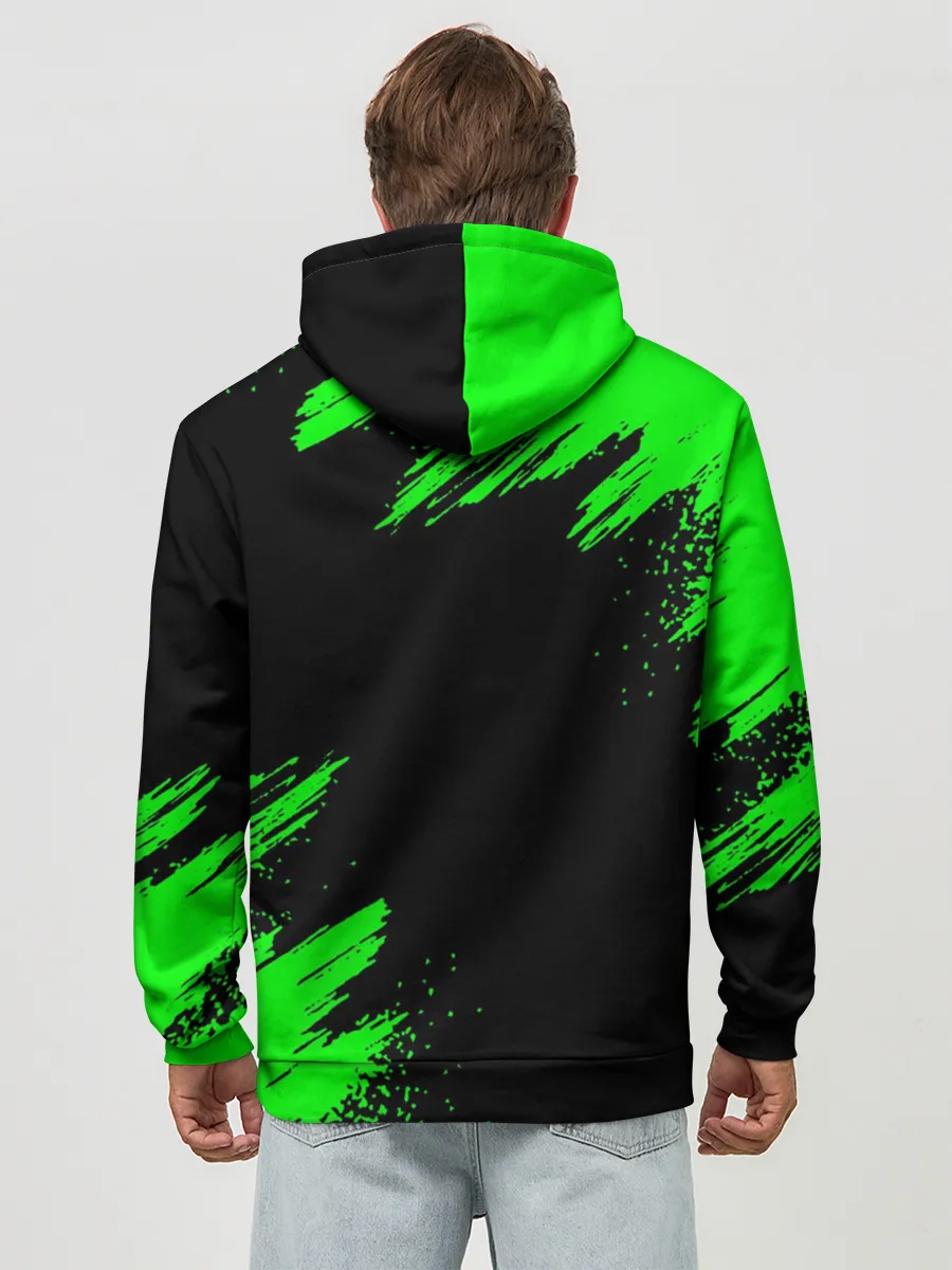 Худи мужской база хлопок / MINECRAFT