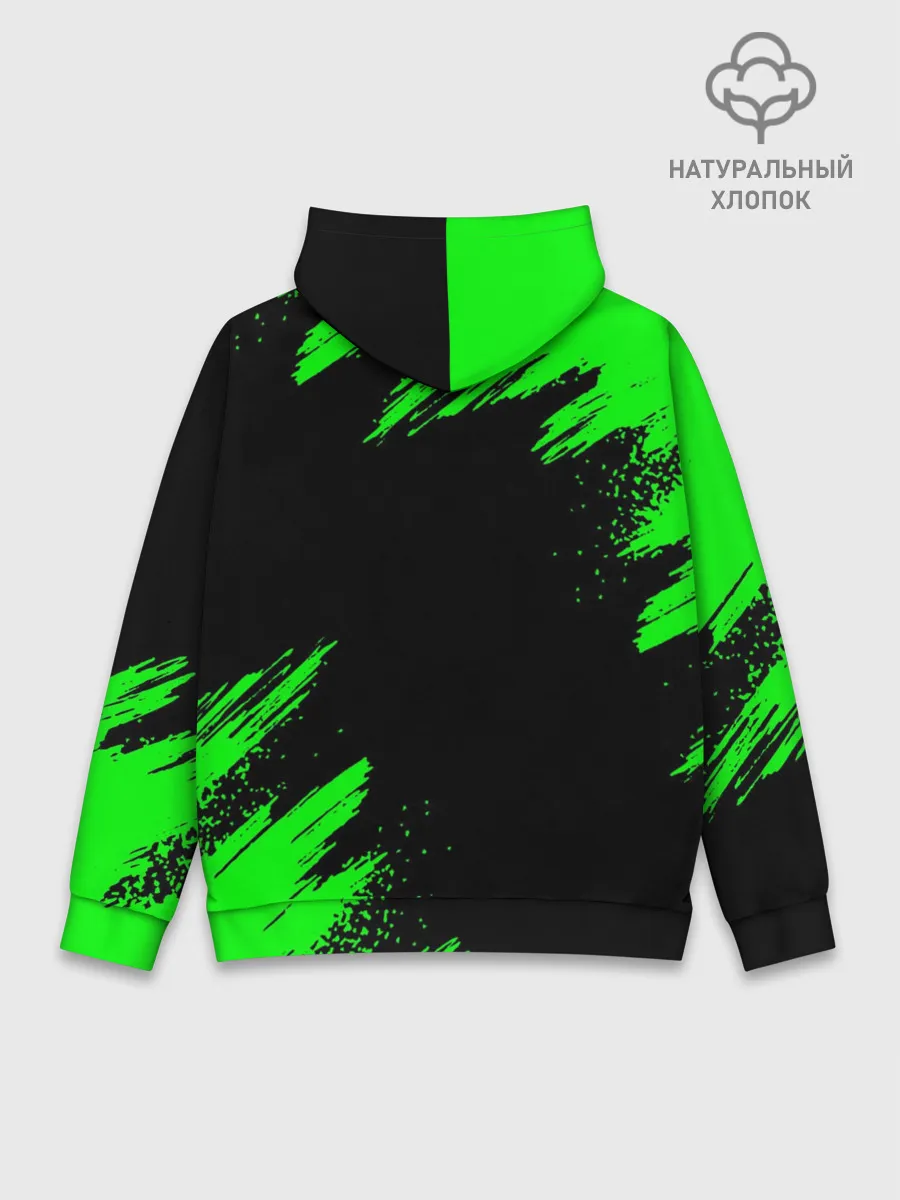 Худи мужской база хлопок / MINECRAFT