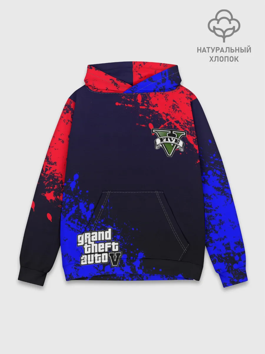 Худи мужской база хлопок / GTA