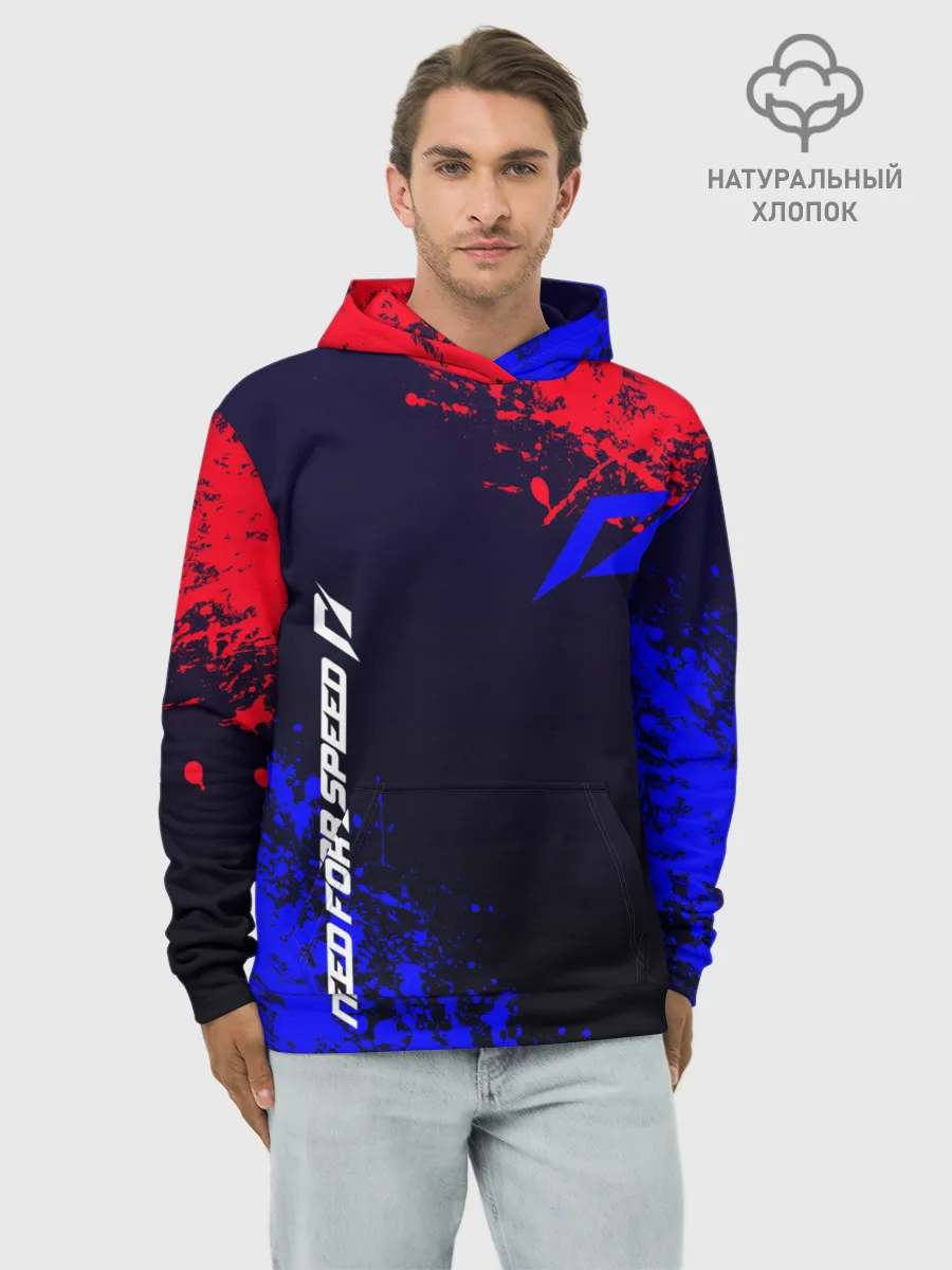 Худи мужской база хлопок / Need for speed Shift