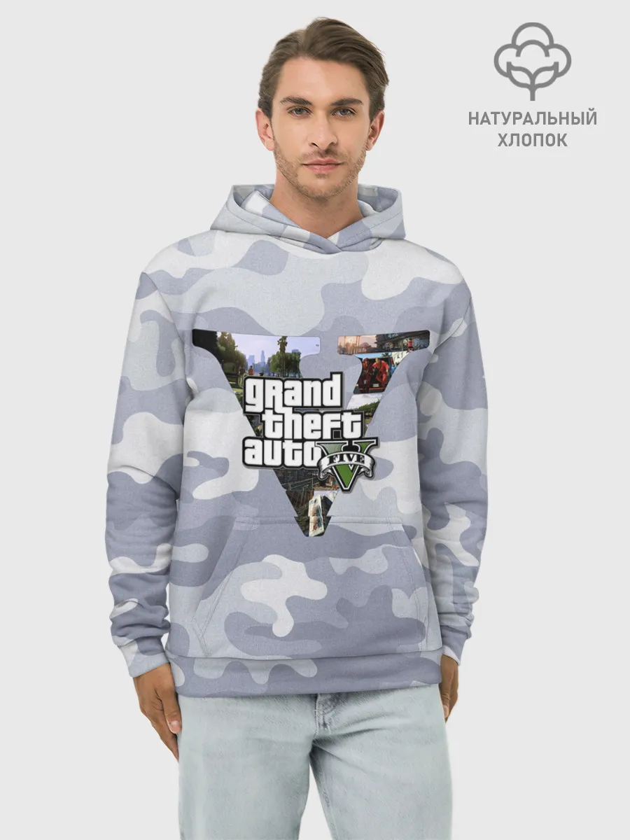 Худи мужской база хлопок / GTA V