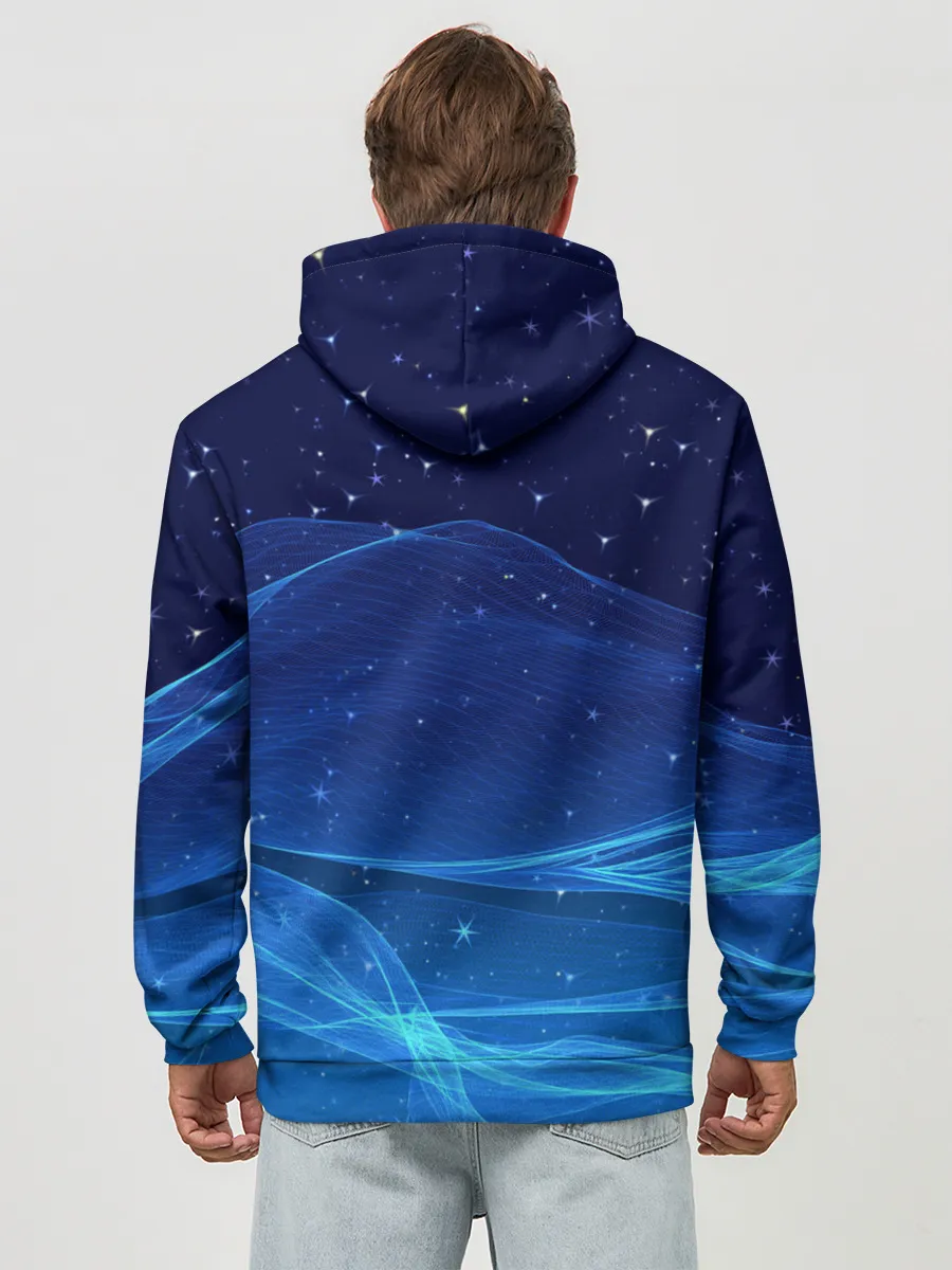 Худи мужской база хлопок / соник