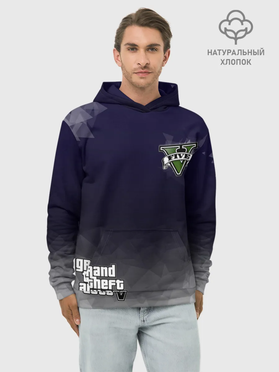 Худи мужской база хлопок / GTA V