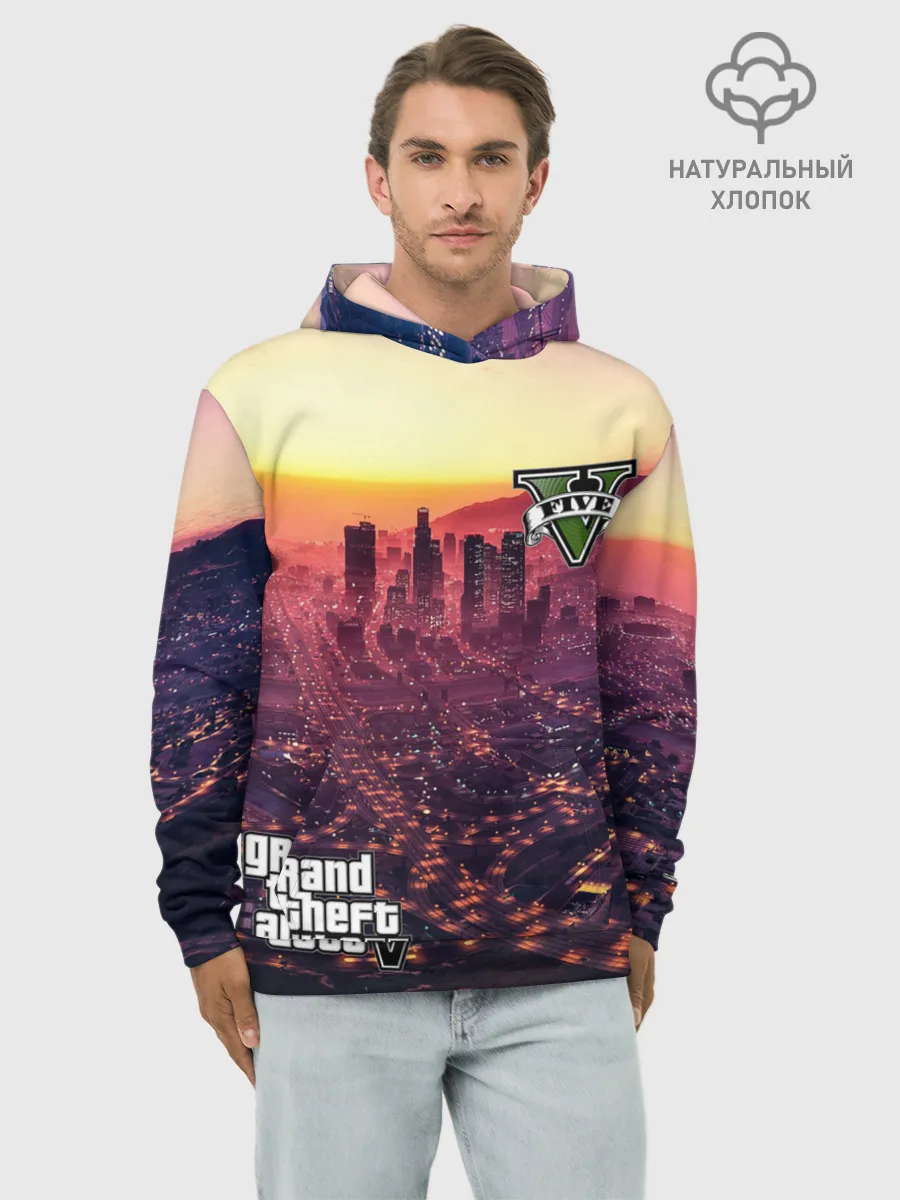 Худи мужской база хлопок / GTA V