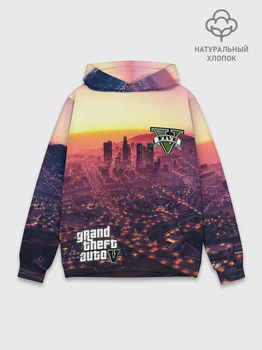 Худи мужской база хлопок / GTA V