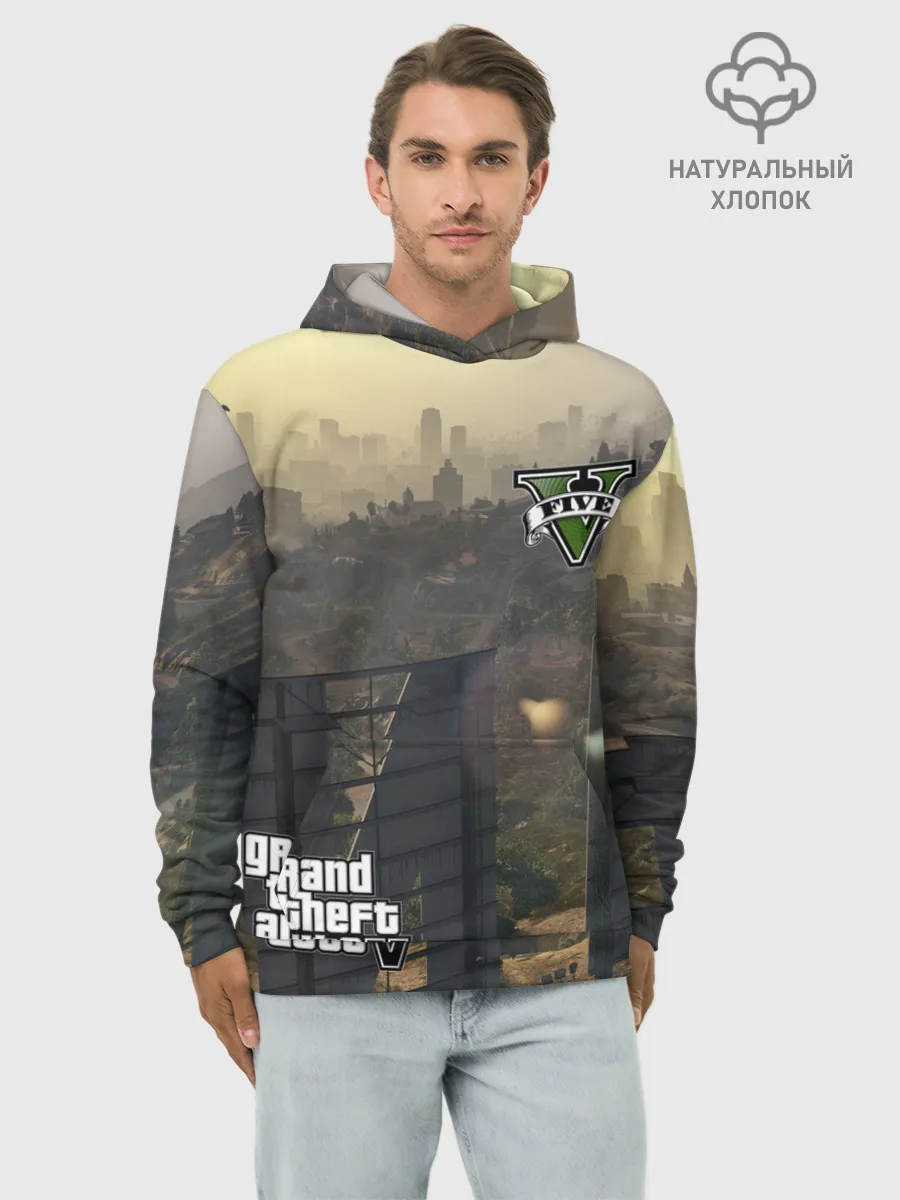 Худи мужской база хлопок / GTA V