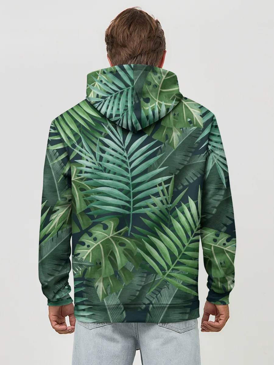 Худи мужской база хлопок / Тропики