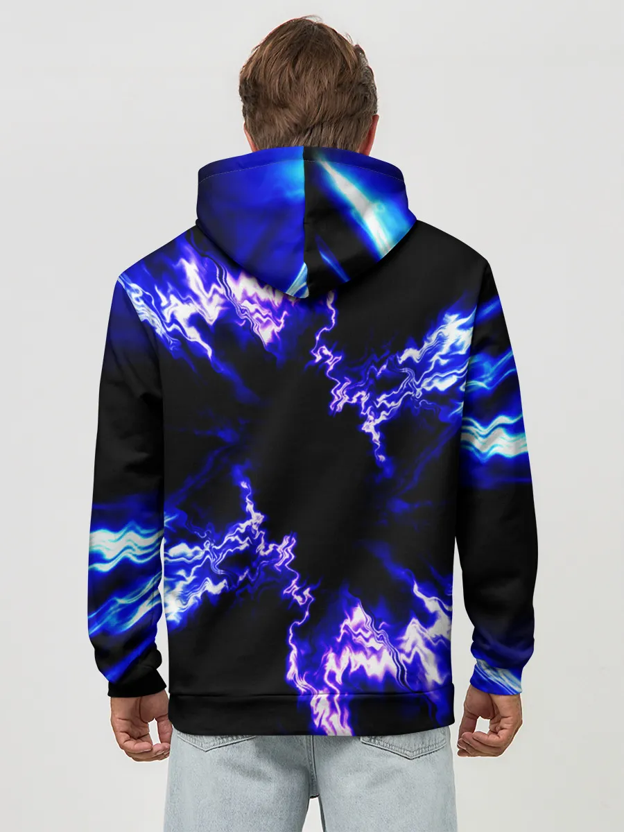 Худи мужской база хлопок / ABSTRACTION