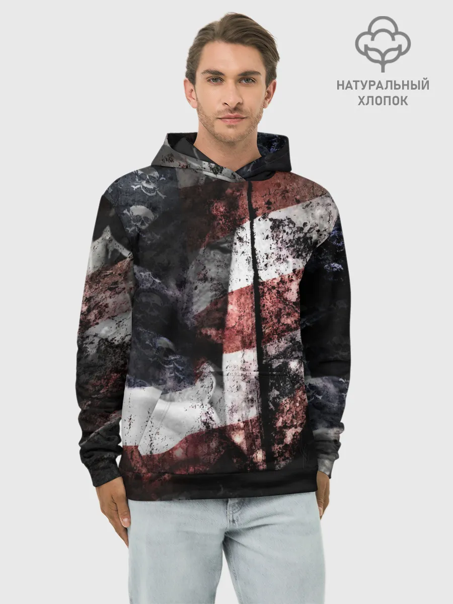 Худи мужской база хлопок / США