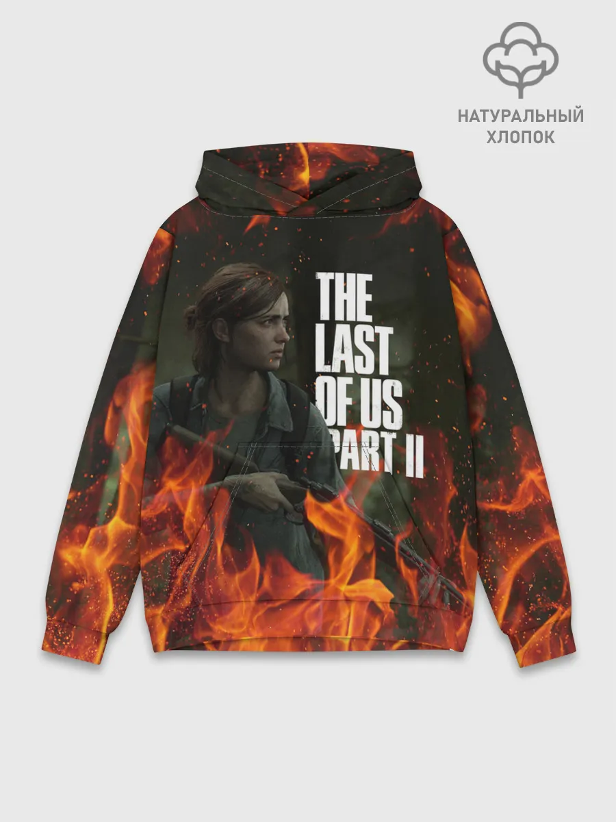 Худи мужской база хлопок / THE LAST OF US 2