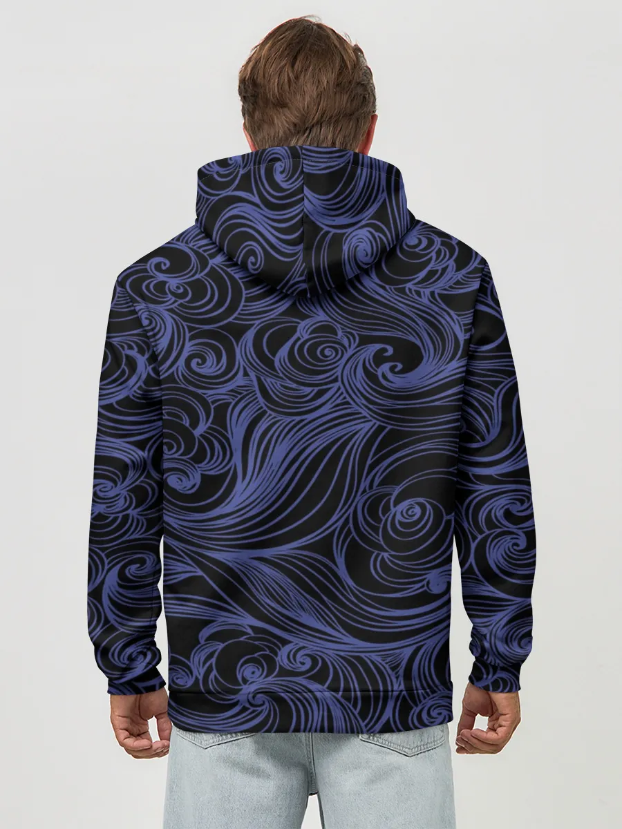 Худи мужской база хлопок / Рыба | Fish