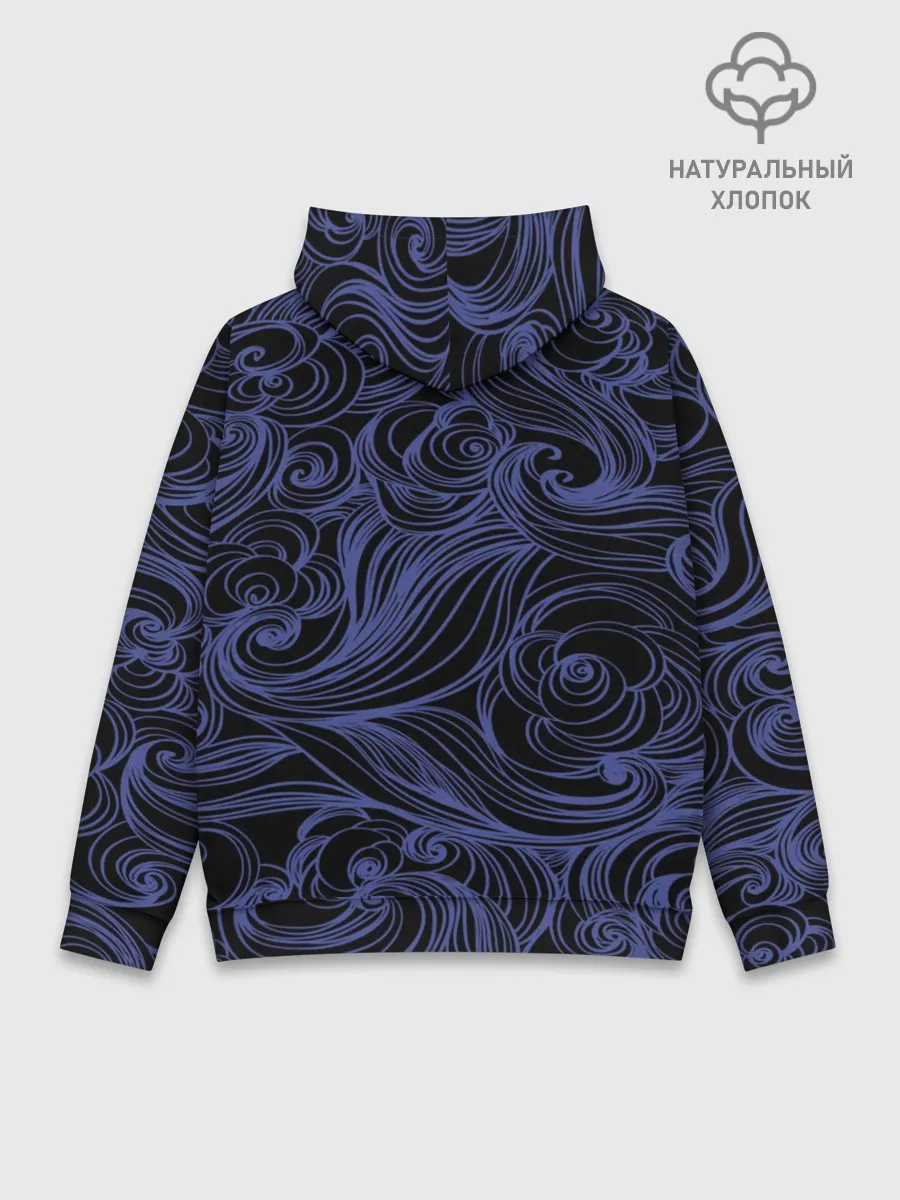 Худи мужской база хлопок / Рыба | Fish