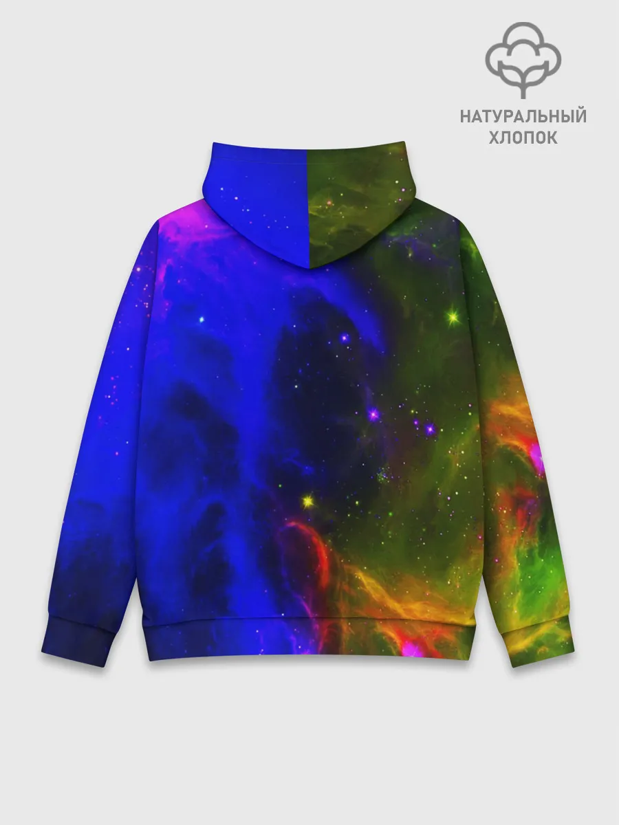 Худи мужской база хлопок / Cosmo Wolf